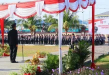 Polda Sulut Gelar Upacara HUT ke-81 RI dengan Khidmat