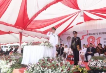 Pemkot Tomohon Gelar Upacara HUT ke-81 RI di Stadion Babe Palar