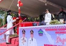Kecamatan Kauditan Sukses Gelar Upacara Memperingati HUT RI ke 81 Tahun