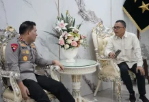 Senator DPD RI Stefanus BAN Liow Berdiskusi dengan Kapolda Sulut
