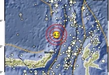 Gempabumi Tektonik M 4.2 Guncang Wilayah Kabupaten Kepulauan Sitaro