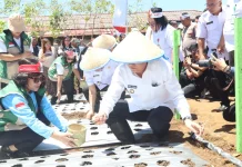 Senduk Ikut Penanaman Bawang Putih Serentak Nasional Bersama Polri