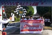 Fun Walk Kanwil Ditjenpas Sulut, Satukan Langkah Kwmerdekaan