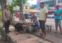 Patroli KRYD Polsek Wanea Pantau Kamtibmas, Polisi Respons Cepat Kebakaran Lahan
