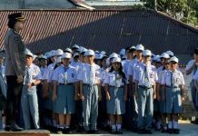 Sambut Hari Jadi ke-78, Polwan Polda Sulut Sambangi SMA Negeri 7 Manado