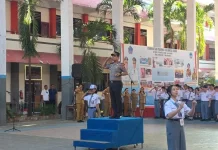 Police Go to School, Polresta Manado Serentak Edukasi Pelajar di Sejumlah Sekolah