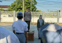 Polwan Polda Sulut Goes to School, Bekali Pelajar dengan Disiplin dan Etika