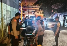 Cegah Gangguan Kamtibmas, Polsek Sario Gencarkan KRYD Malam Hari