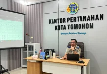 Kantah Tomohon Gelar Monev PTSL 2026