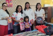 DWP Minut Peduli, Bagikan Bingkisan Sasar Anak TK GMIM Karegesan