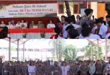 HUT Polwan ke-78, Polwan Polres Minahasa Edukasi Pelajar