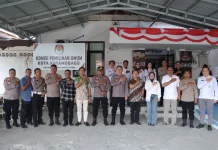 Perkuat Kemitraan Menjaga Kamtibmas, Kapolres Kotamobagu Sambangi Kantor KPU