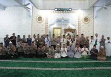 Jumat Keliling, Kapolres Kotamobagu Hadir Ditengah Jamaah Masjid At-Taqwa