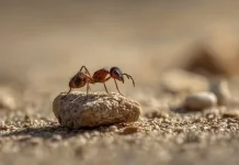Alasan Semut Jarang Muncul di Pantai