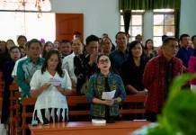 Wabup Vanda Hadiri Pengucapan Syukur KGPM Eben Haezer Pinabetengan