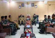 Danlanud Perkenalkan FASI kepada Walikota Bitung