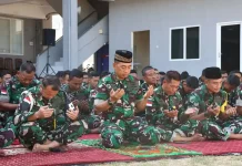 Lanud Sam Ratulangi Gelar Sholat Istisqa, Memohon Rahmat dan Turunnya Hujan