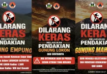 Pendakian Tiga Gunung di Tomohon Ditutup Sementara