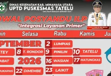 Puskesmas Tatelu Rilis Jadwal Layanan Posyandu September 2026
