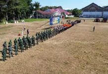 Sinergi TNI-Polri dan Pemkab Minahasa Hadapi Ancaman Karhutla