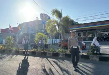 Strong Point Pagi, Sat Lantas Polres Kotamobagu Ciptakan Arus Lalu Lintas Lancar