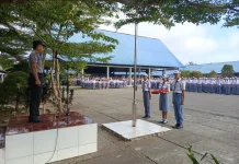 Sat Binmas Polres Minahasa Edukasi Kamtibmas Siswa SMA Negeri 3 Tondano
