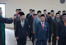 25 Kepala KUA Dilantik, Kakanwil Kemenag Sulut Tekankan Integritas