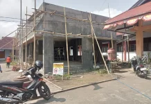 Progres Revitalisasi SMKN 1 Langowan Capai 70 Persen