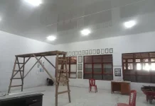 Revitalisasi SMAN 1 Langowan Capai 73,59 Persen.