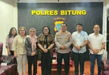 Ketua PN Bitung Sambangi Polres, Perkuat Sinergi Penegak Hukum