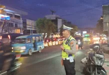 Pos Cakalang Polsek Malalayang, Kawal Kelancaran Arus Lalu Lintas