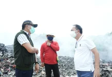 Senduk Tinjau Lokasi Karhutla di TPA Taratara