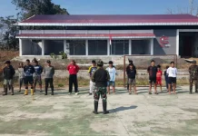Koramil Kawangkoan dan Warga Percepat Pembangunan Gerai KDKMP