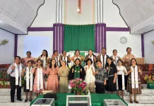 Ibadah Minggu GMIM Petra Poopoh Tekankan Pentingnya Pemimpin Cakap