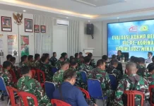 Dandim Minahasa Evaluasi Progres Pembangunan KDKMP