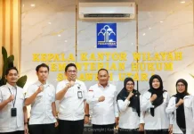 Kakanwil Kemenkum Sulut Terima Kunjungan Tim Biro SDM, Bahas Verifikasi Anjab-ABK