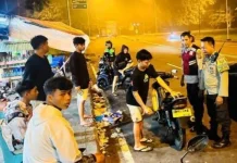 Cegah Balap Liar, Polsek Bunaken Intensifkan Patroli Malam