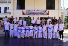 Wali Kota Kotamobagu Lepas Kontingen Karate Gojukai ke Kajati Cup V