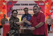 Sertijab Camat Dimembe, Talumantak Gantikan Dengah