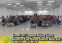 Danramil Langowan Dukung Expo Pendidikan SMA Taruna Nusantara