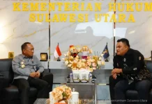 Kakanwil Kemenkum Sulut Terima Audiensi HNSI DPC Kota Bitung