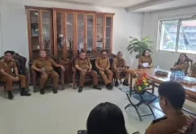 Matangkan Pilhut Serentak, Pemkab Minut Gelar Rakor Bersama Camat