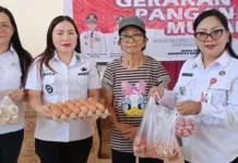 Gerakan Pangan Murah Pemkab Minut Sasar Desa Kaima Kecamatan Kauditan