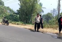 Kapolsek Tombulu dan Jajaran Bantu Padamkan Karhutla di Desa Koka
