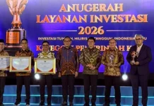 Manado Raih Terbaik I Anugerah Layanan Investasi 2026