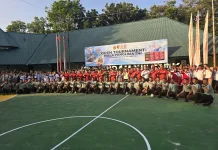Pangdam XIII/Merdeka Buka Open Tournament Bola Basket Piala Panglima TNI