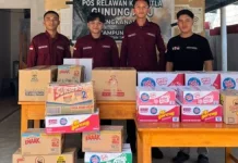 Aliansi Peduli Bantu Warga Terdampak Karhutla Gunung Awu