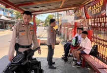 KRYD Polsek Bunaken, Sasar Wilayah Rawan dan Sambangi Warga
