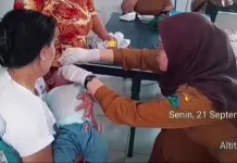 Puskesmas Airmadidi Gelar Posyandu di Kelurahan Sarongsong I