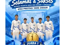 SMAN 1 Amurang Raih Juara 1 Lomba Banners di Pekan Kreativitas Siswa Kristen Sulut